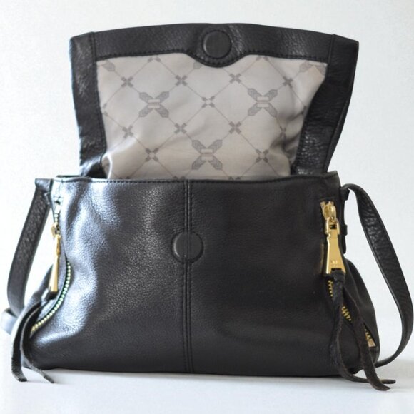 🖤 Aimee Kestenberg Bali 2 Foldover Bag – Black Leather - Picture 7 of 9